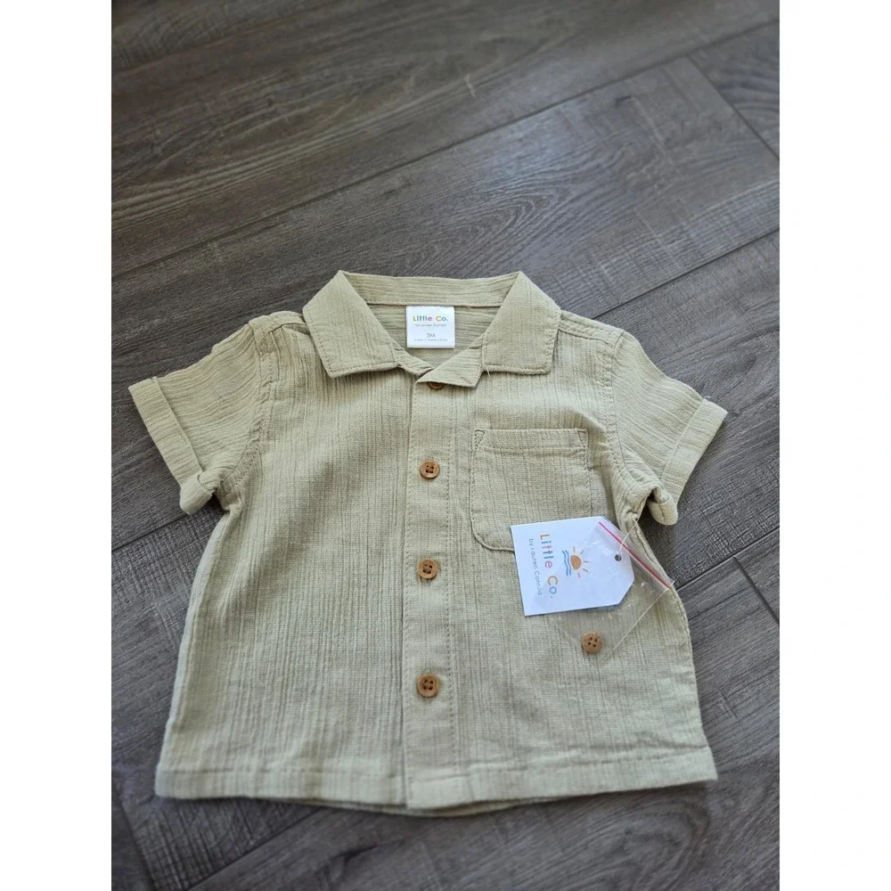 Little co‎ baby boy top 3 mos